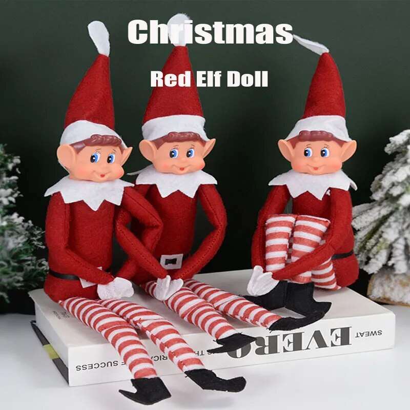 Vibrant Elf on the Shelf