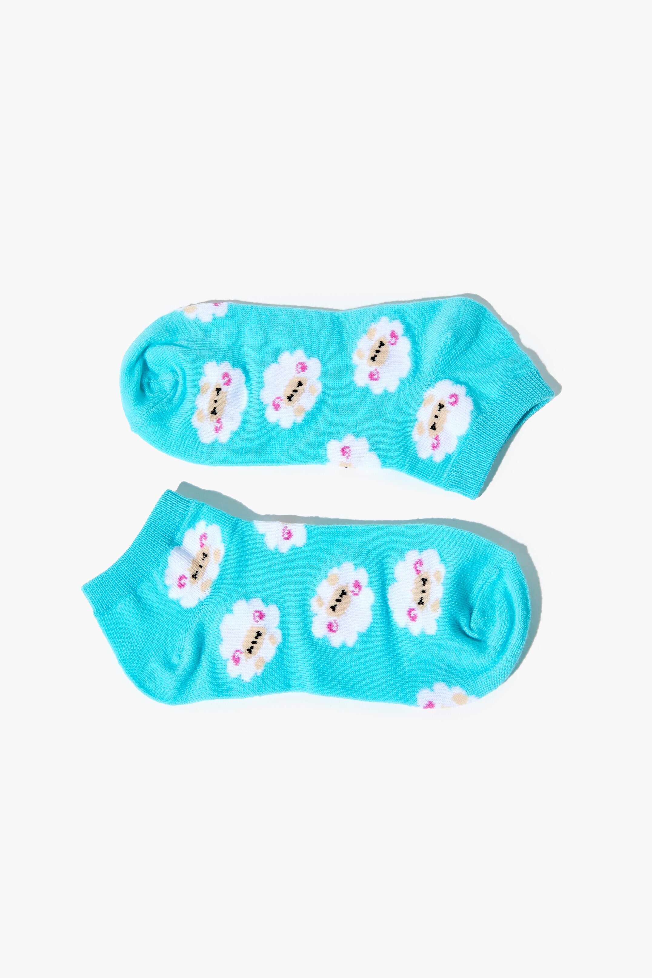 Accessories Accessories | Sheep Print Ankle Socks Blue Forever21 - DI50461