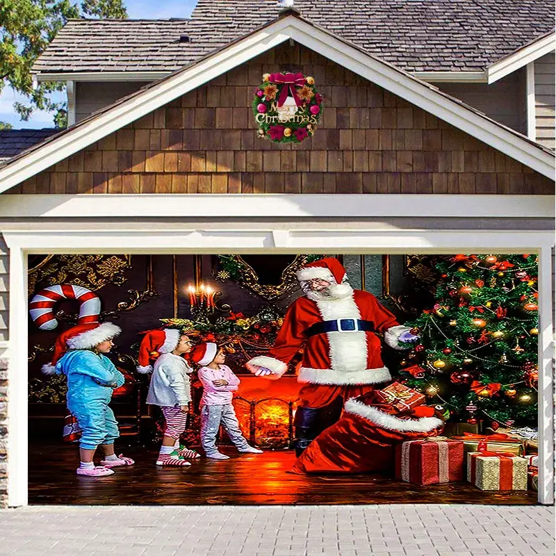 BIG SALE 49% OFF - Christmas 2023 Garage Door Decoration