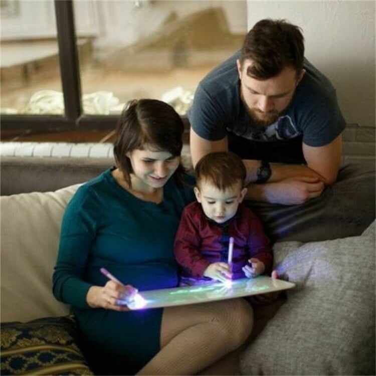 BIG SALE - 25% OFFMagic LED Light Drawing Pad - Release the Creativity of Children!