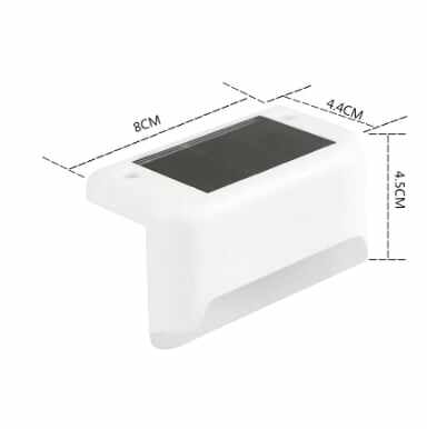 LED Solar Lamp Path Staircase Outdoor Waterproof Wall LightBUY MORE SAVE MORE