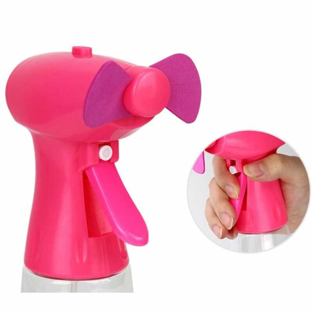 Mini Fan with Nebulizer Water Spray Portable Battery Sprayer