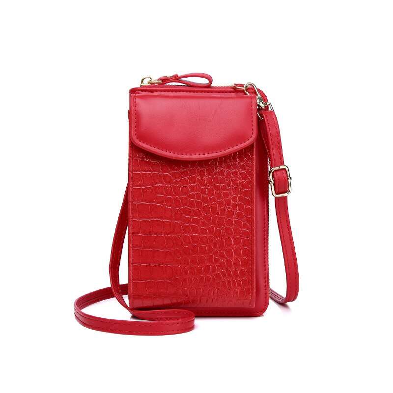 Women Bag Shoulder Bag Female Handbags Messenger Bag Wallet Card Bags Crocodile Pattern Coin Purse Mobile Phone Bag