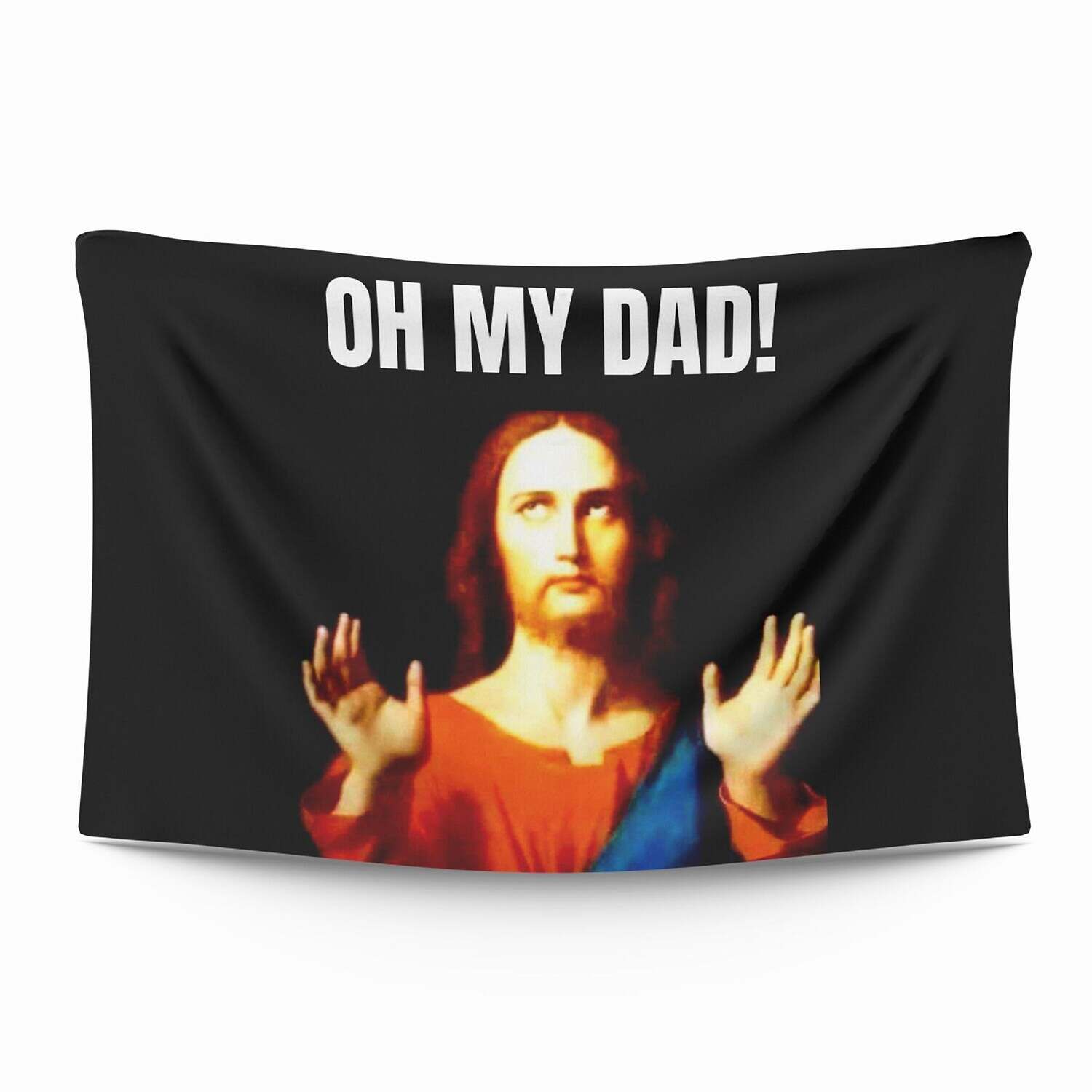 Funny Large Wall Tapestry Jesus Art Decor