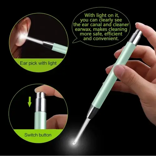 🔥Last Day Promotion 48% OFF - Ear Wax Removal Tool Kit with Light