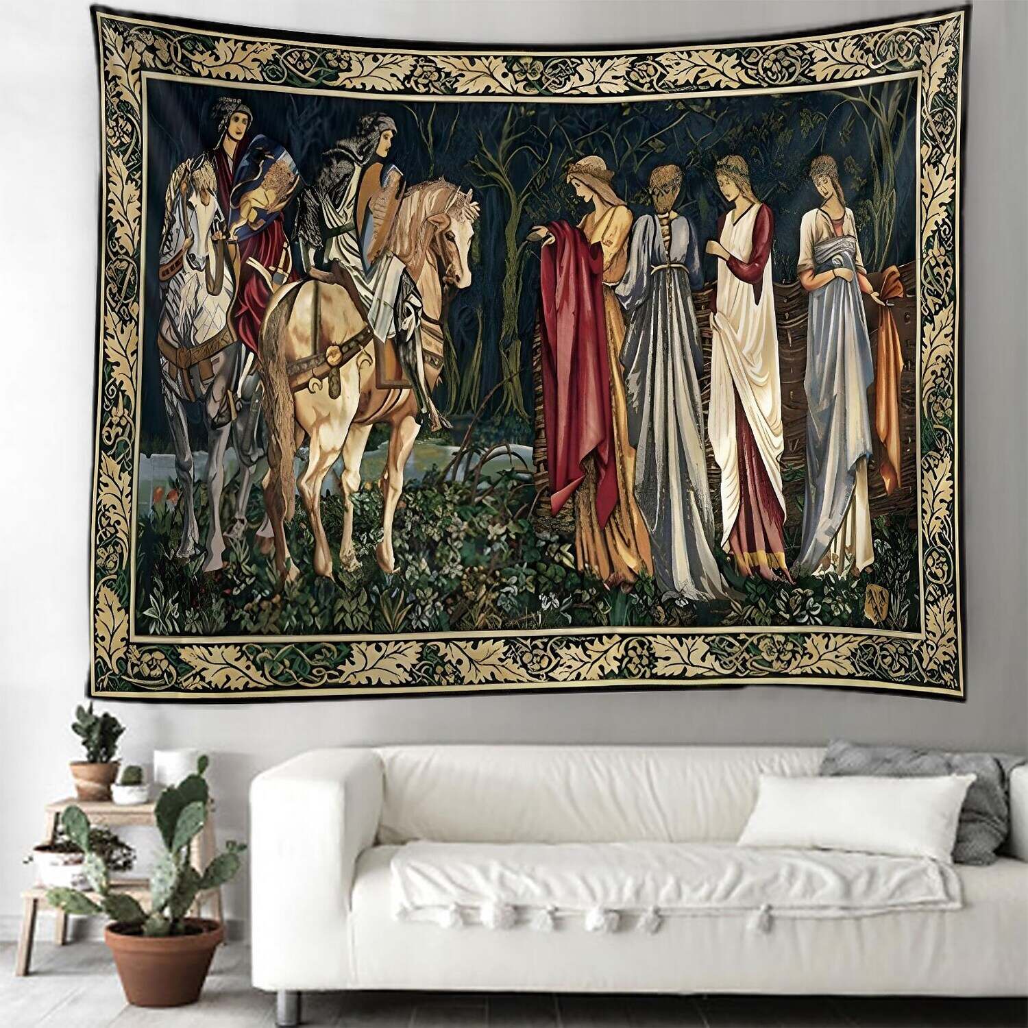 Medieval Wall Tapestry Art Decor Living Room Decoration