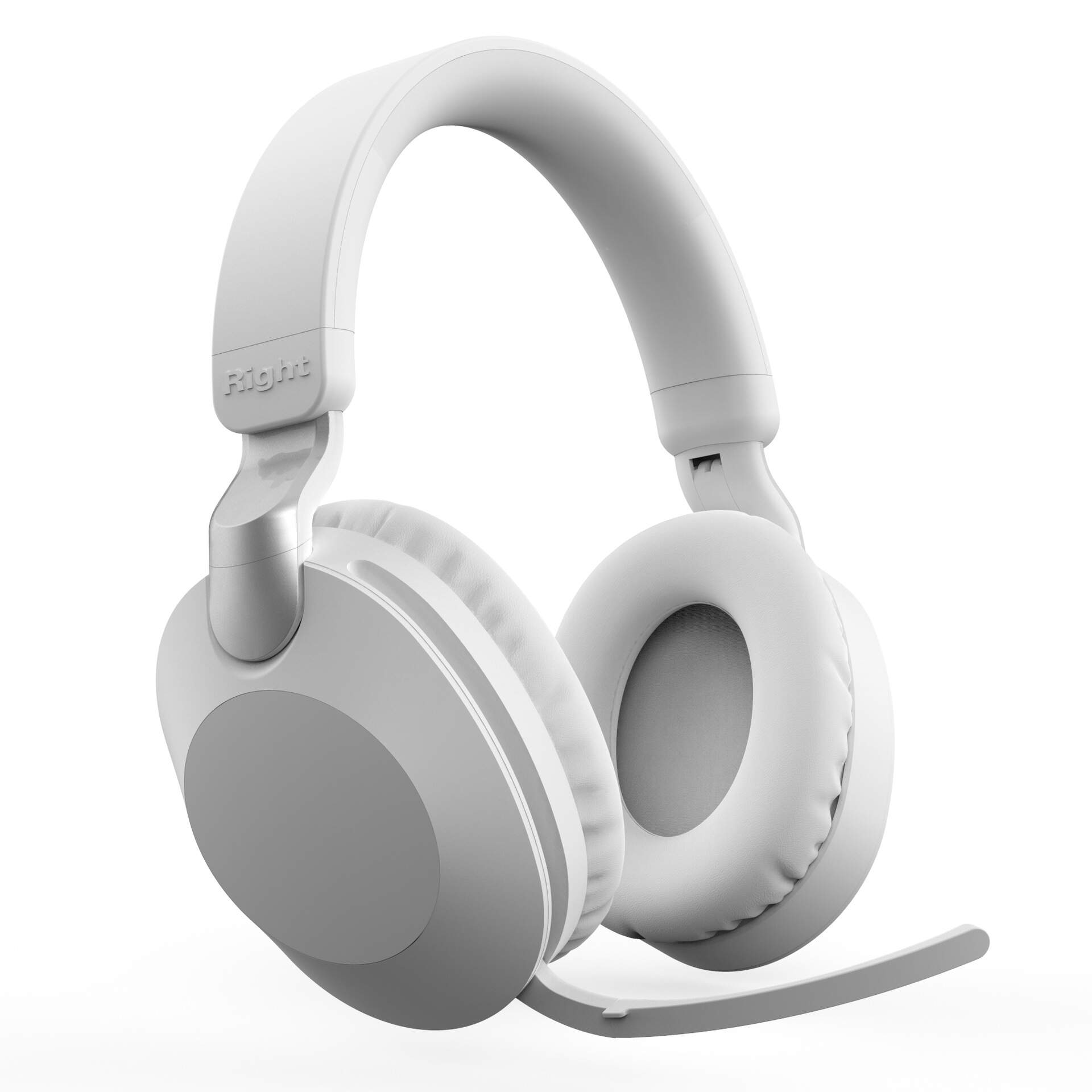 wireless over ear headset with microphone for call centers