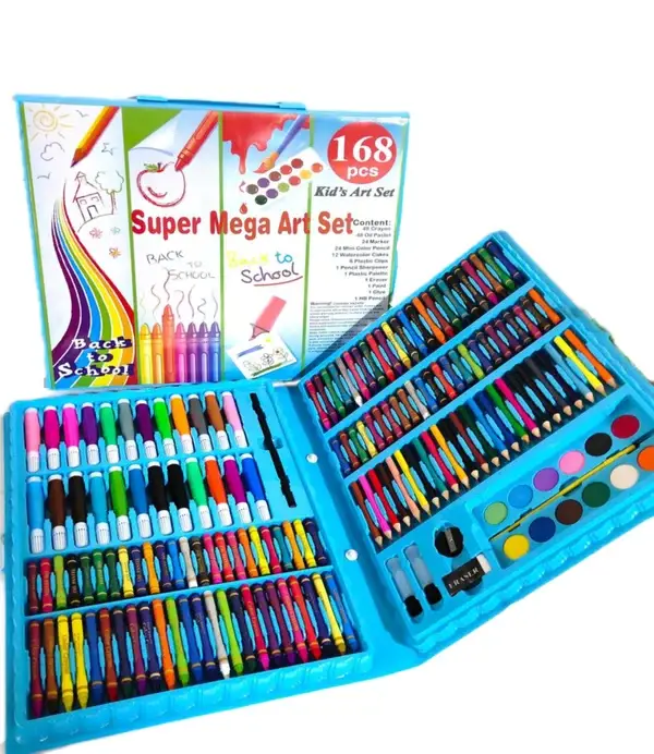 Deluxe 6-In-1 Art Creativity Set(🎁The Best Present For Kids)