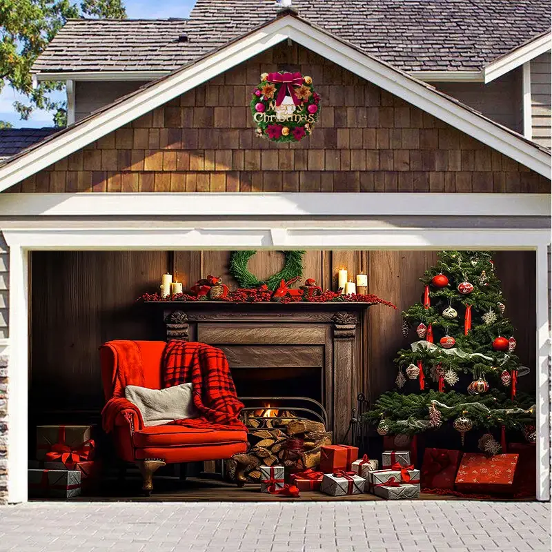 BIG SALE 49% OFF - Christmas 2023 Garage Door Decoration