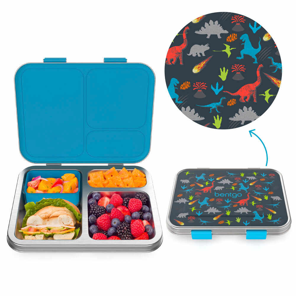 Kids Stainless Steel Prints Lunch Box