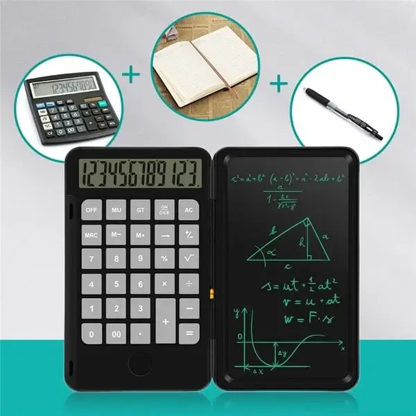 (🔥HOT SALE 49% OFF) Foldable Digital Drawing Pad Calculator with Stylus - BUY 2 FREE SHIPPING