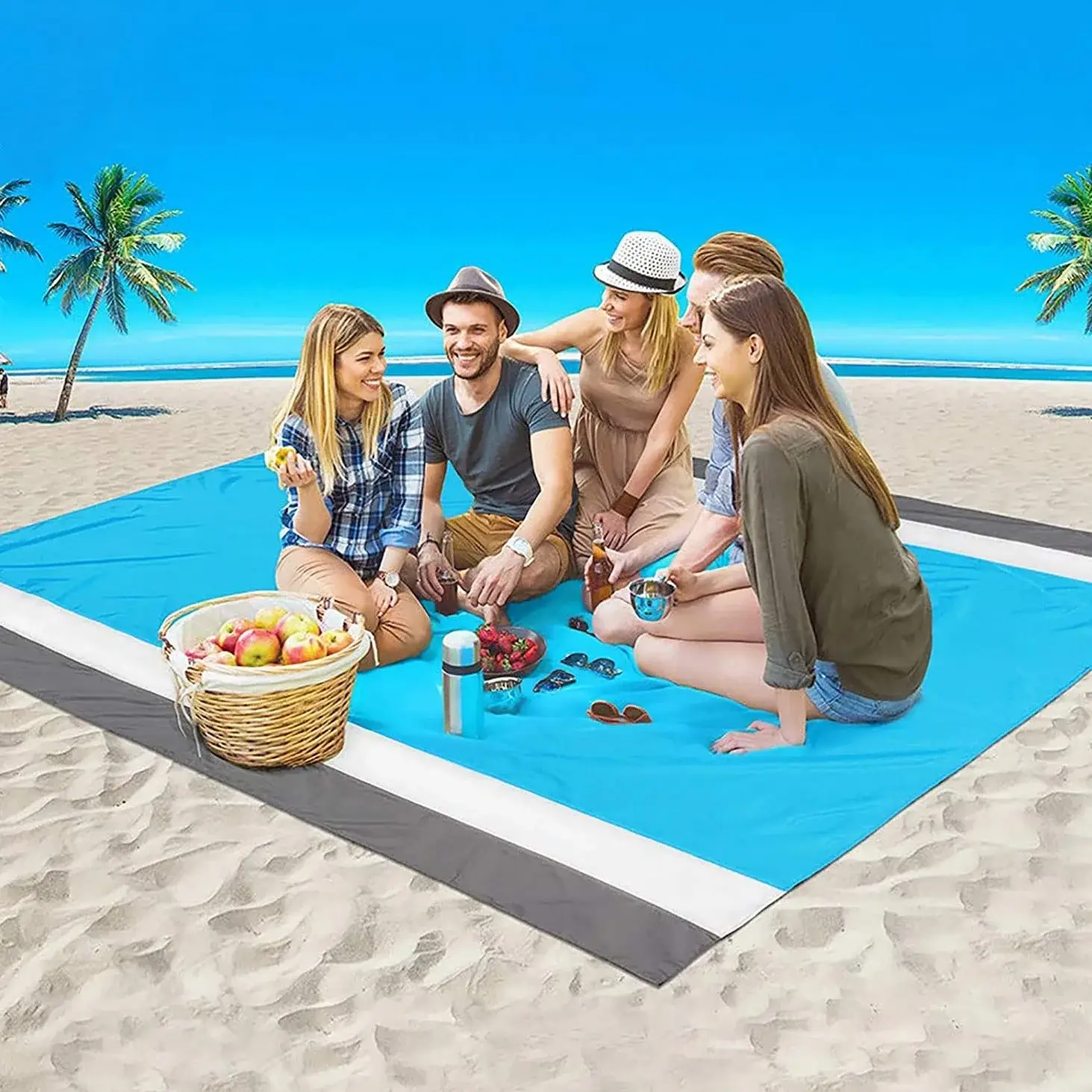 Lightweight Sand Free Beach Mat