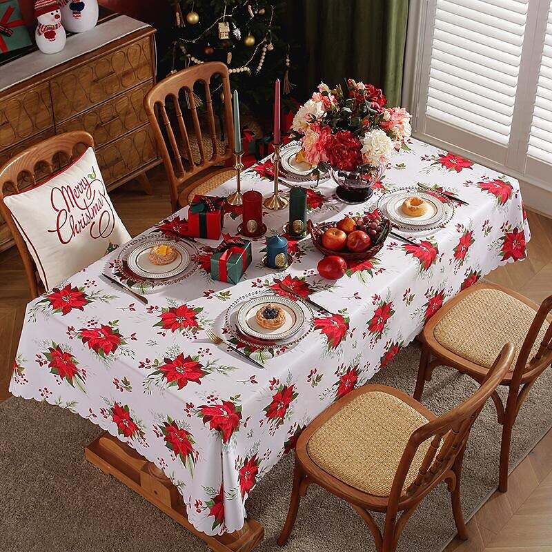 Christmas Decoration Rectangle Tablecloth