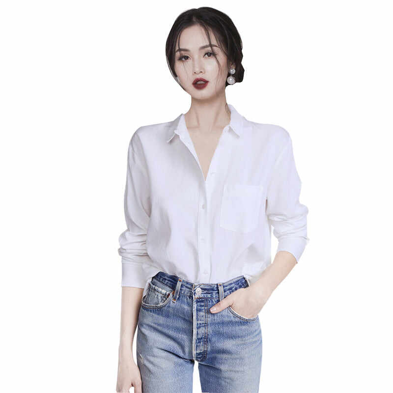 Slim Fit White Shirt