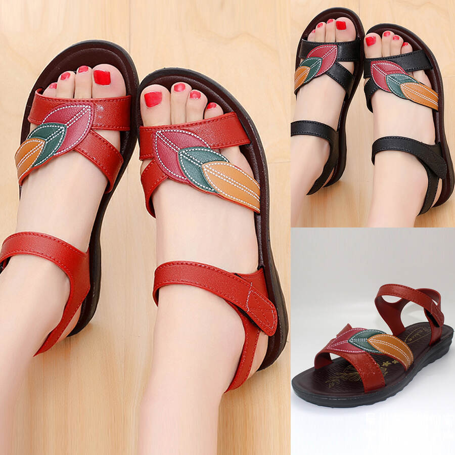 Mother elderly pregnant women soft bottom non-slip comfortable sandals shoes