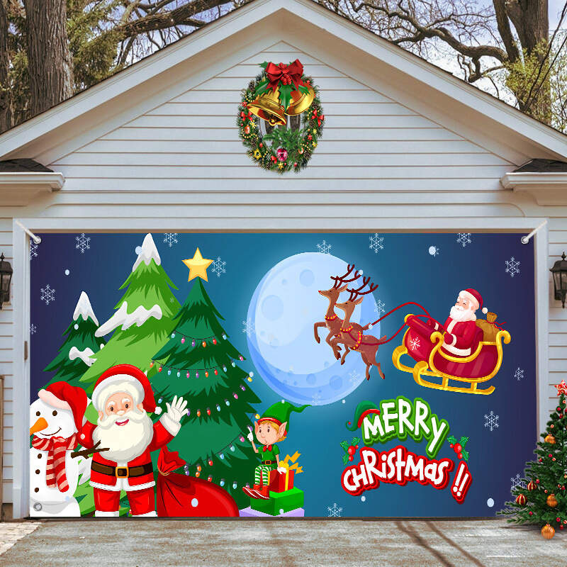 Nativity Scene Christmas Holiday Home Garage Decor Banner Billboard Do