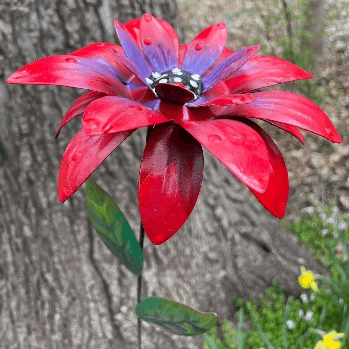 Spring Sales -47%OFFMetal Flowers Garden Stakes