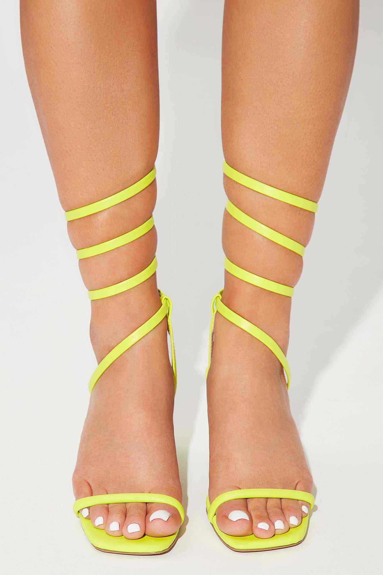 All Time Fav Wrap Up Heels   Lime