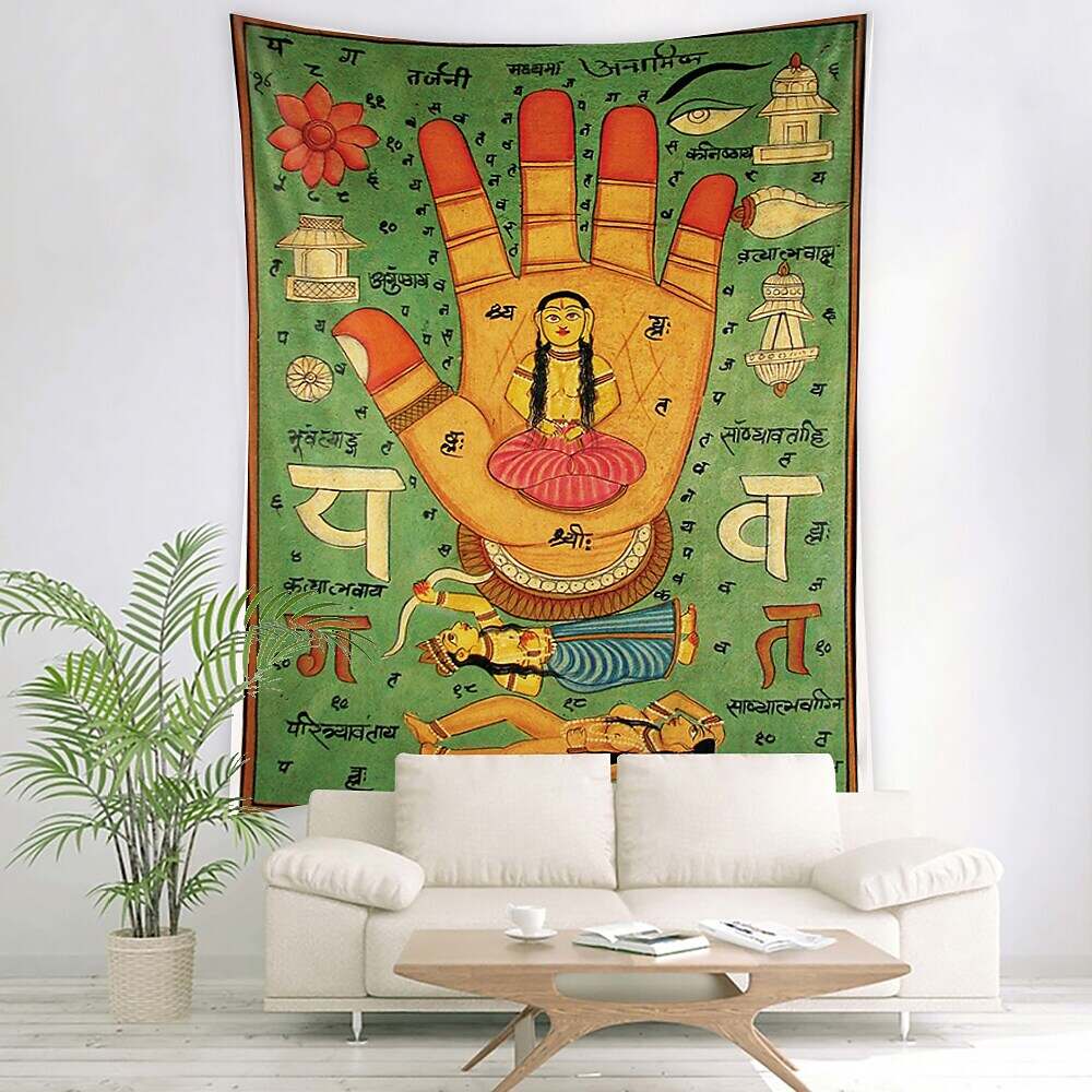 Comics Cute Wall Hanging Tapestry Tarot Trippy