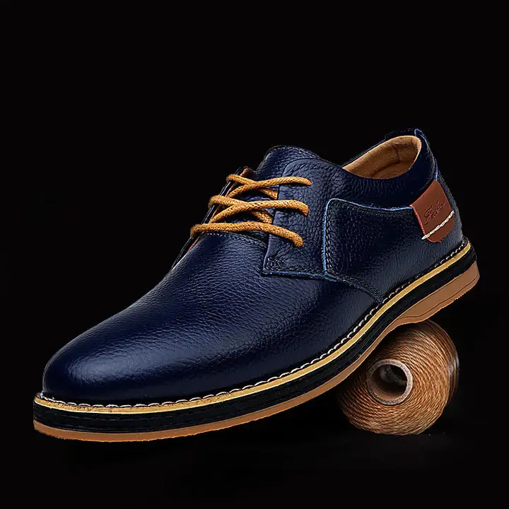 Vintage Business Casual Leather Shoes