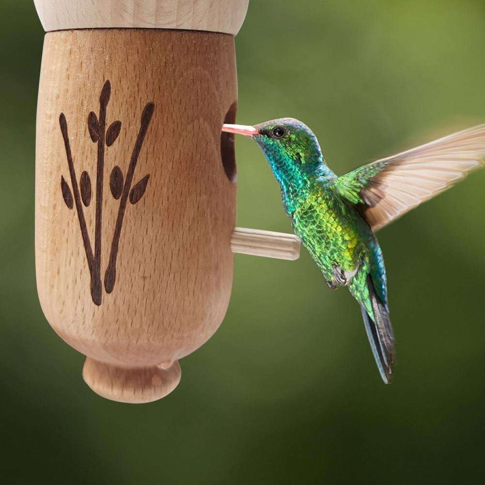 Wooden Hummingbird House-Gift For Nature Lovers