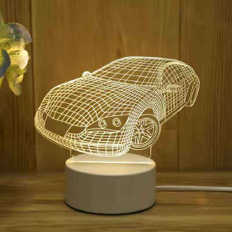 Children's gift lamp smart home eye protection 3D light