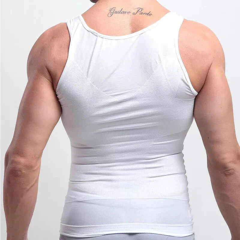 Men's FavoriteMen's body shaping white shirt