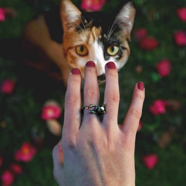 Cat Wrap Ring