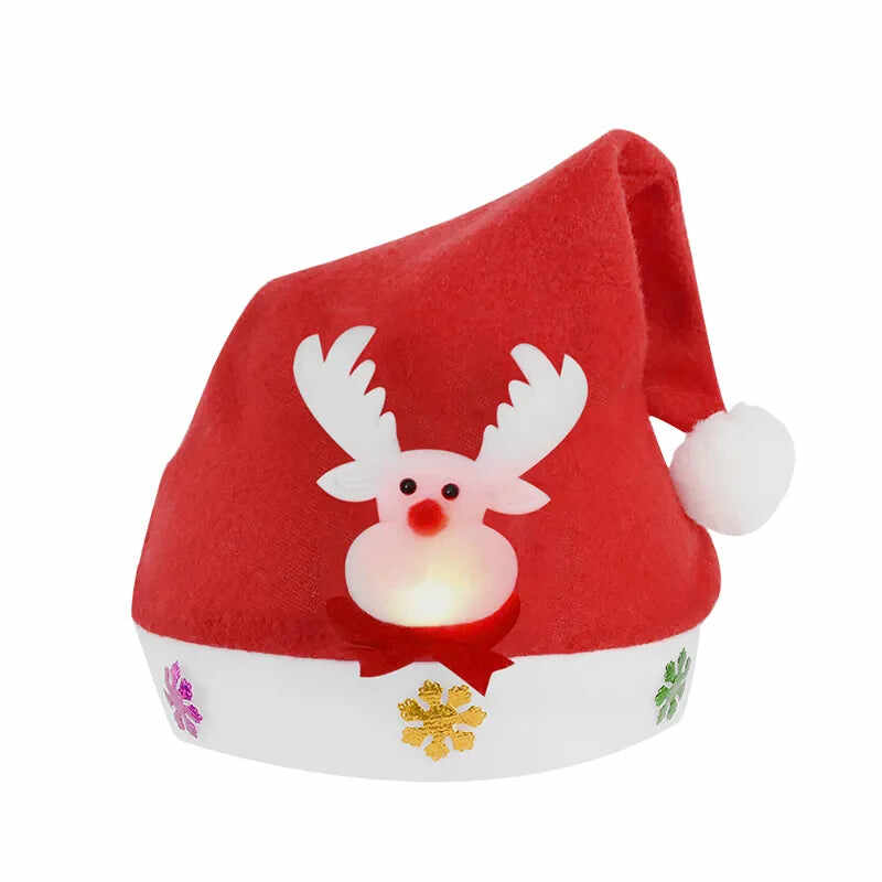 Early Christmas Sale 50% OFFChristmas Theme LED Beanies - Buy 4 Get 1 Free