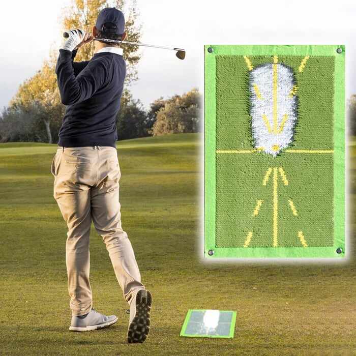 Christmas PromotionGolf Training Mat for Swing Detection Batting