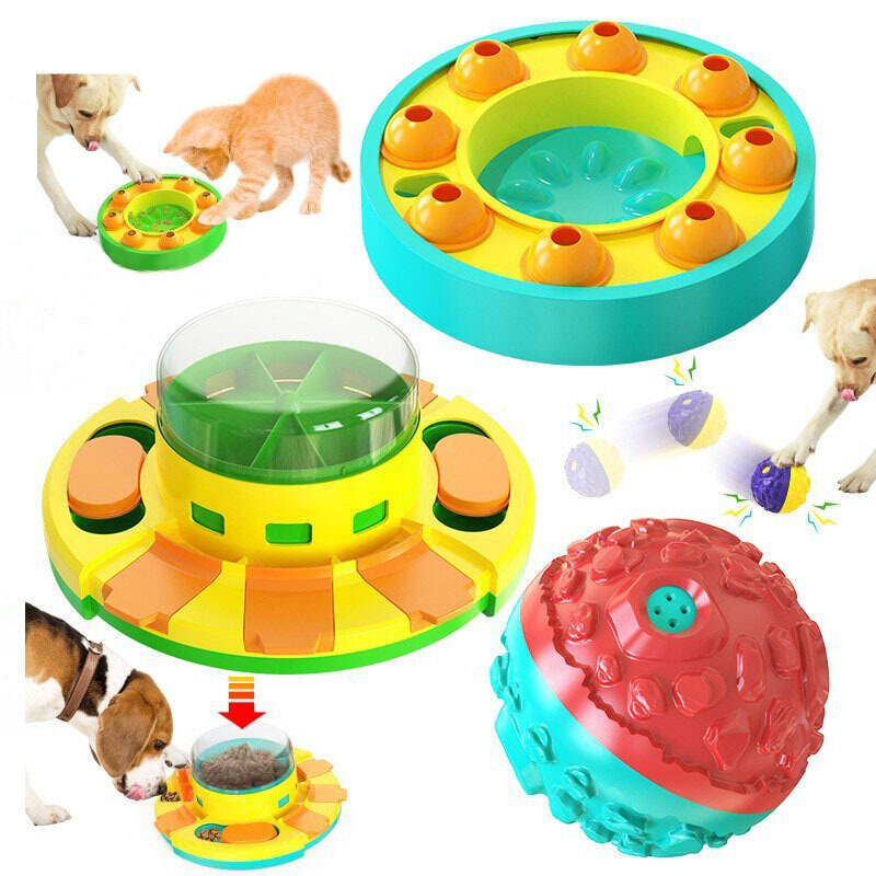 🔥HOT SALES🔥Wisdom Dog Toys Slow Leakage Feeding Training