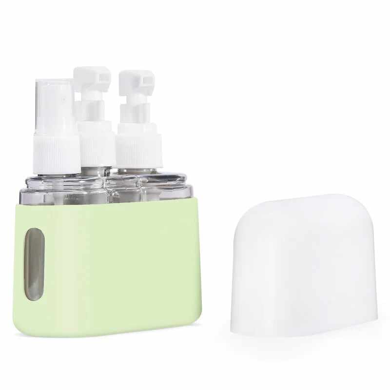 Mini Shampoo Dispenser Portable Travel Bottle Set