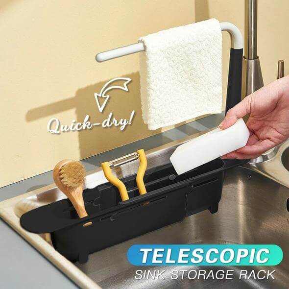 Hot Sale 🎁Updated Telescopic Sink Storage Rack