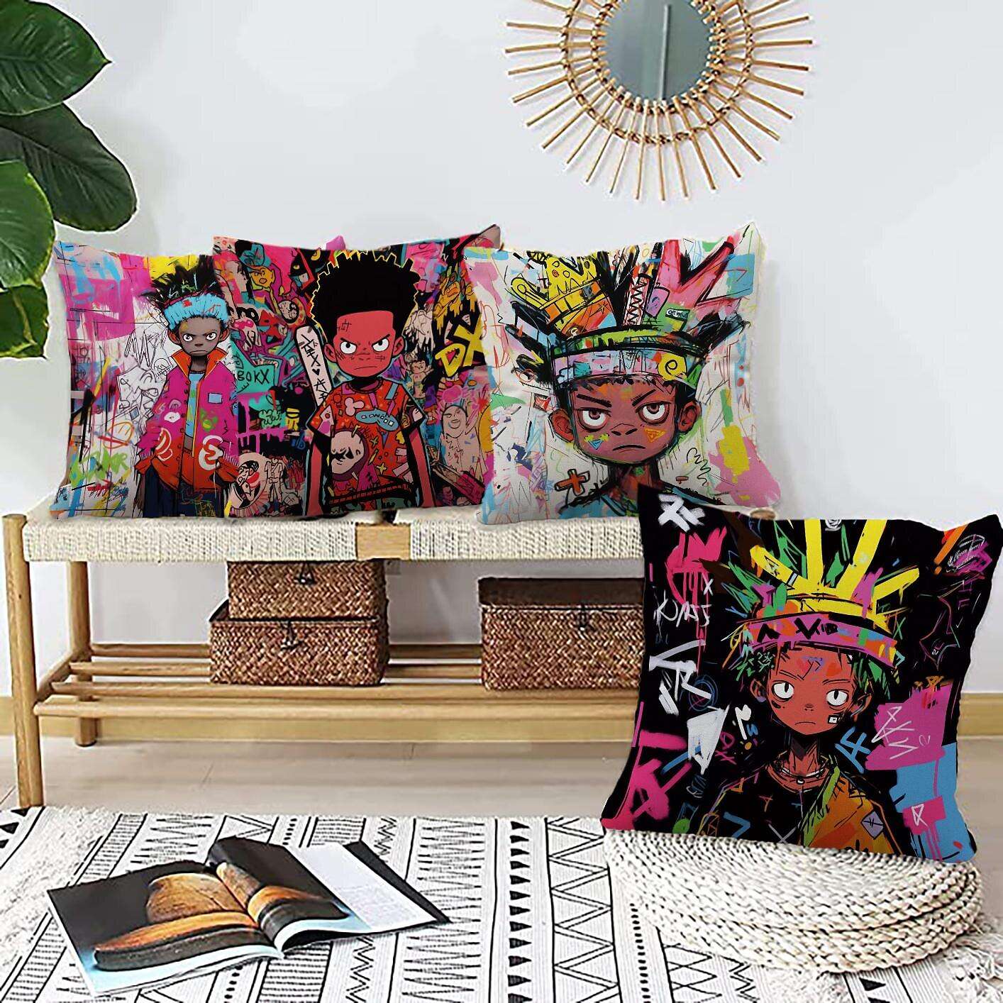 Graffiti Boy Pillow Cover 1PC