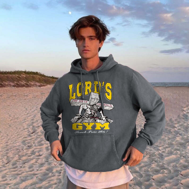 Lord's Gym Print Hoodie