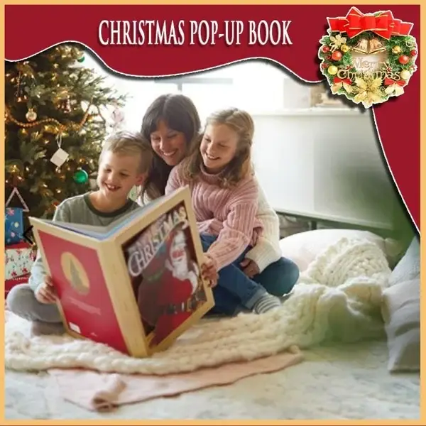 🎁 The Night Before Christmas Pop-Up Book(Light & Sound)