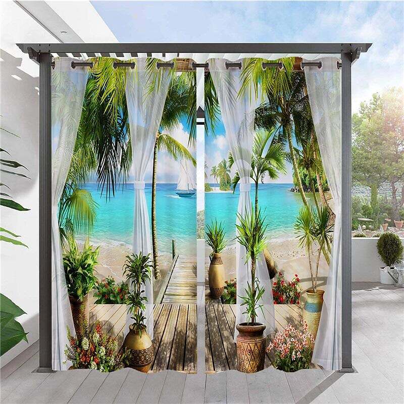 Waterproof Outdoor Curtain Privacy