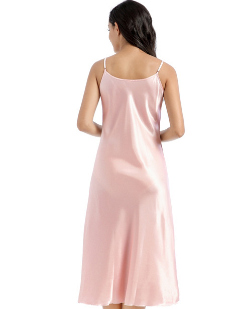 Plain Spaghetti Simple Nightdress