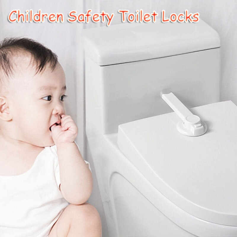 ABS + TPE Toilet Seat Lock For Inquisitive Toddlers