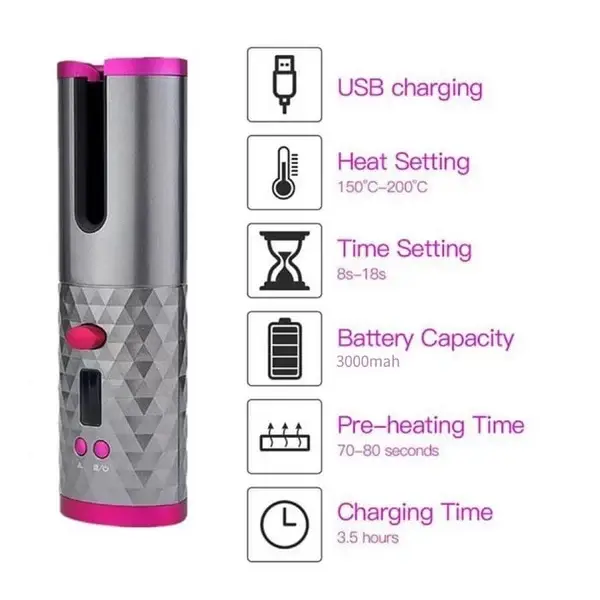 🔥Last Day Promotion 49% OFF - Cordless Automatic Hair Curler (BUY 2 FREE SHIPPING)