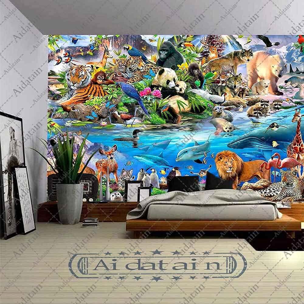 Aidatain Animal  Wall Tapestry Art Decor Photograph Backdrop