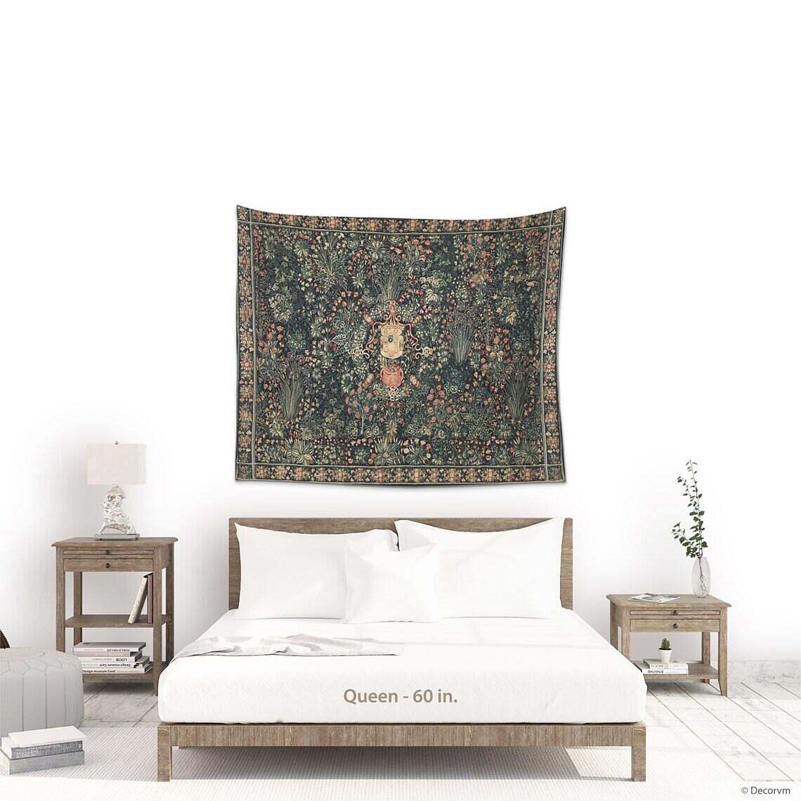 Medieval Painting Wall Tapestry Art Decor