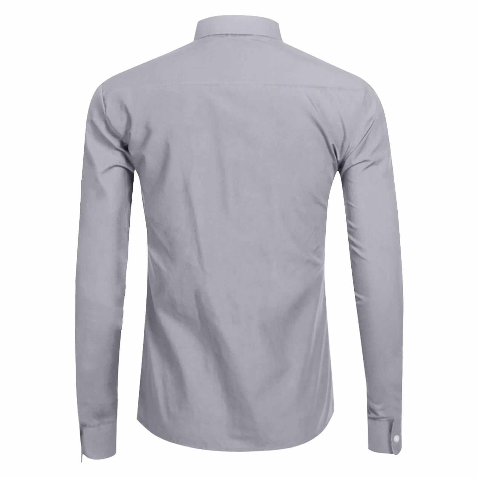 Men's Oxford Solid Color Zip Shirt-Buy 3 and get free shipping