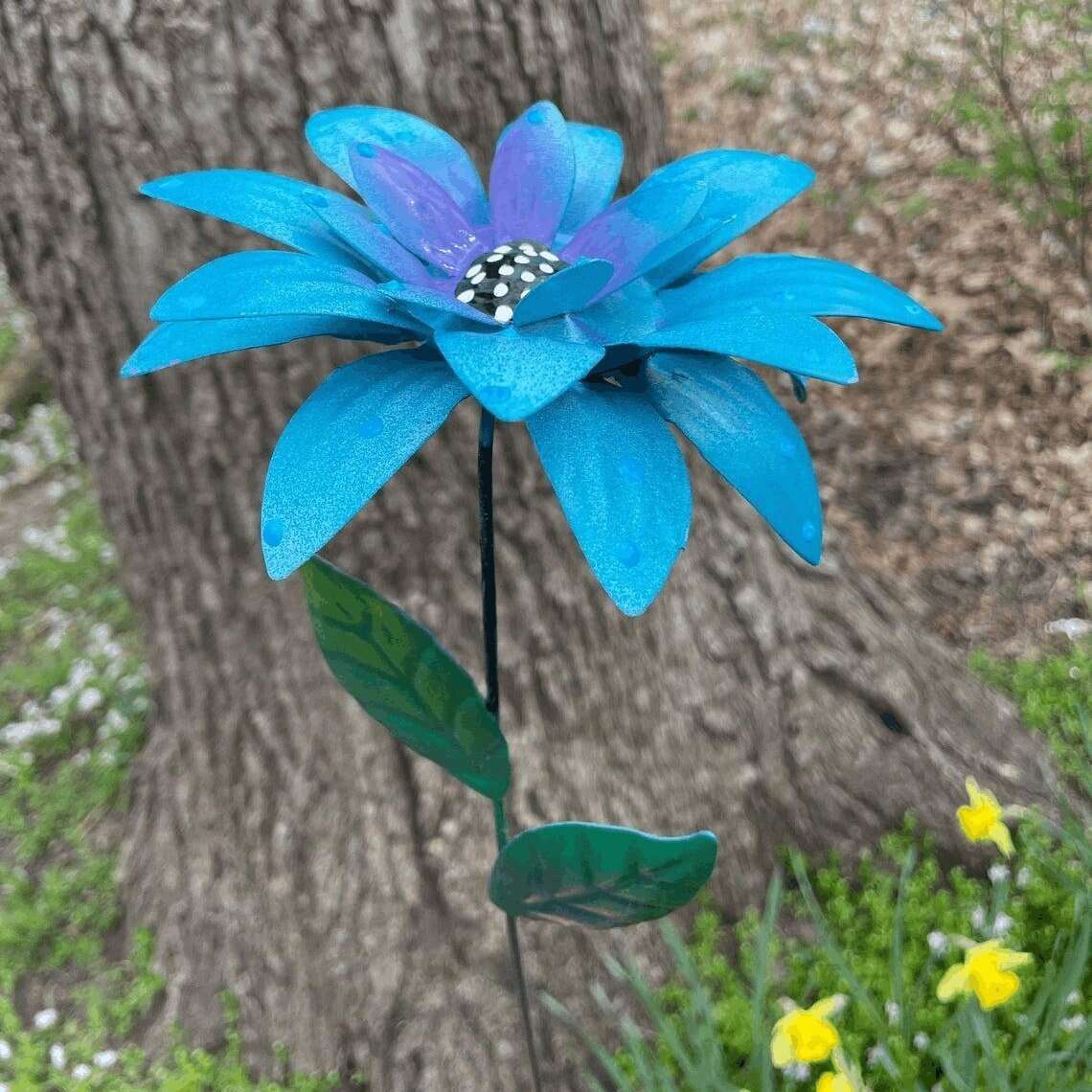 Spring Sales -47%OFFMetal Flowers Garden Stakes