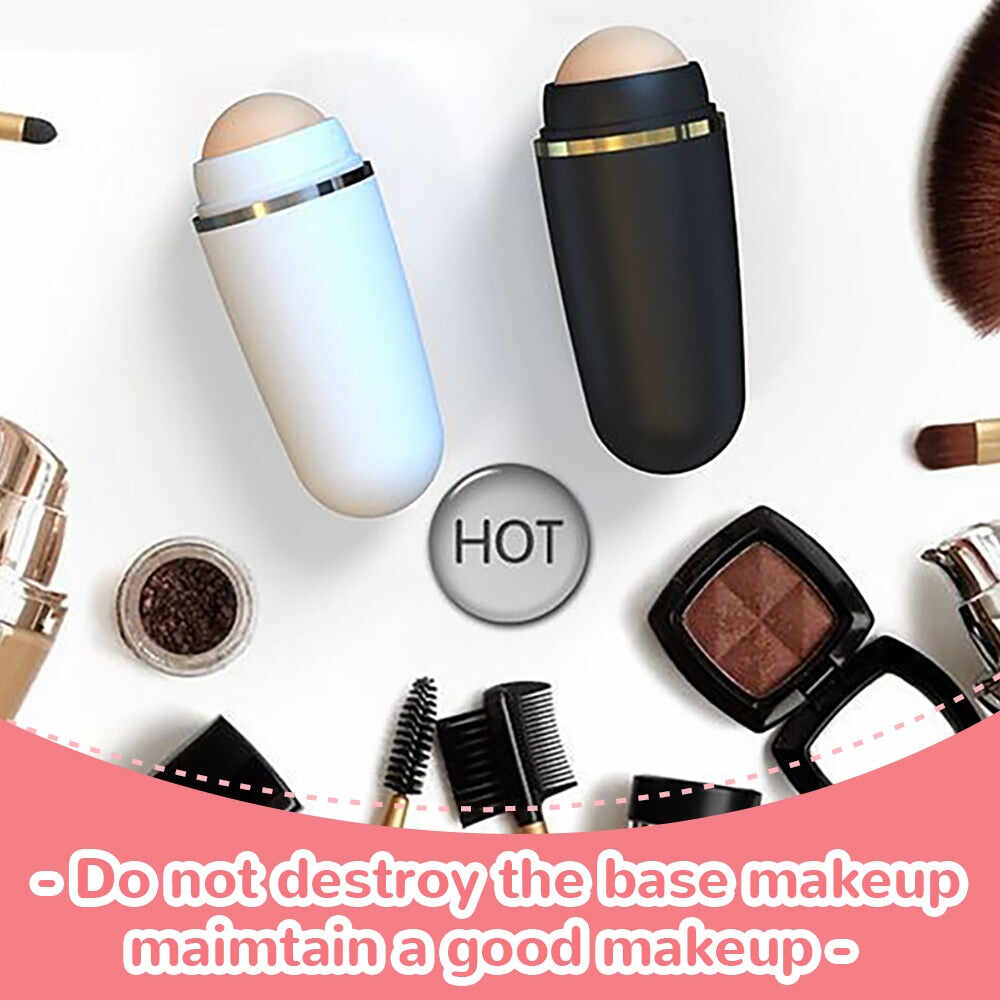 Face Oil Absorbing Roller Volcanic Stone Makeup