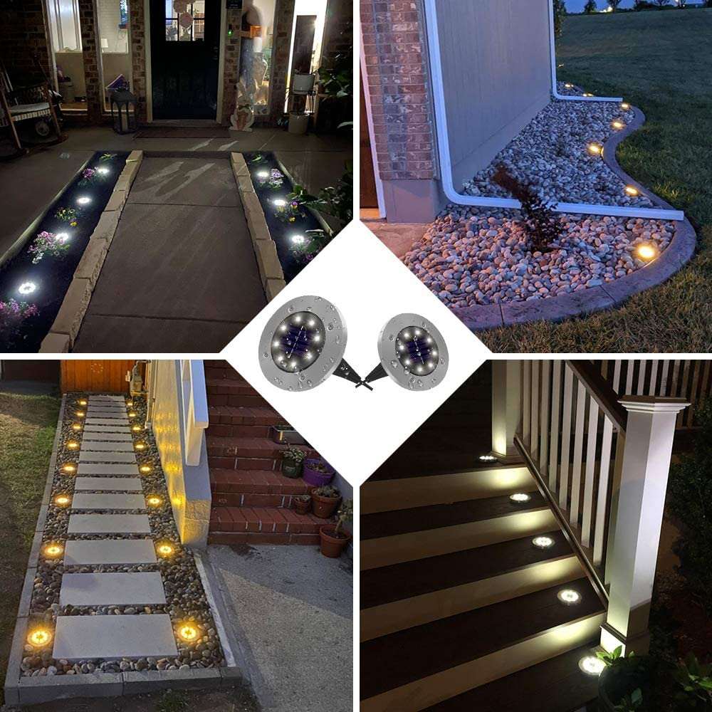 Hot sale -8LED Waterproof Solar Pathway Lights BUY MORE SAVE MORE