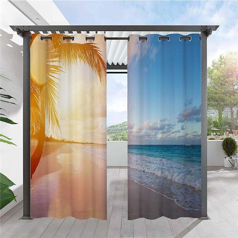 Waterproof Outdoor Curtain Privacy