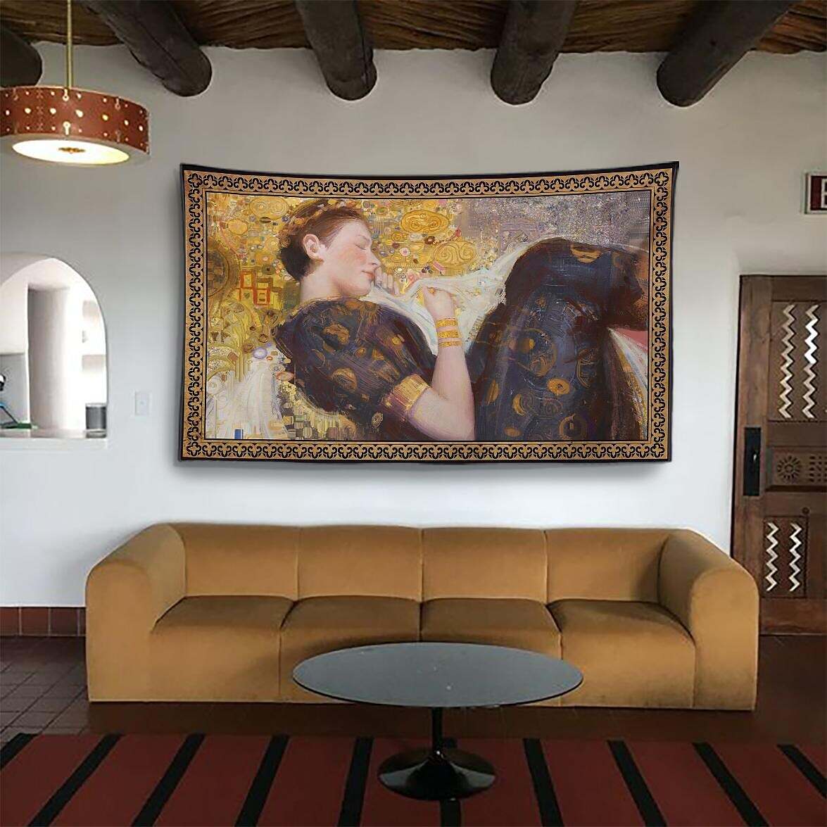 Gustave Klimt Wall Tapestry Art Decor Famous Painting Style