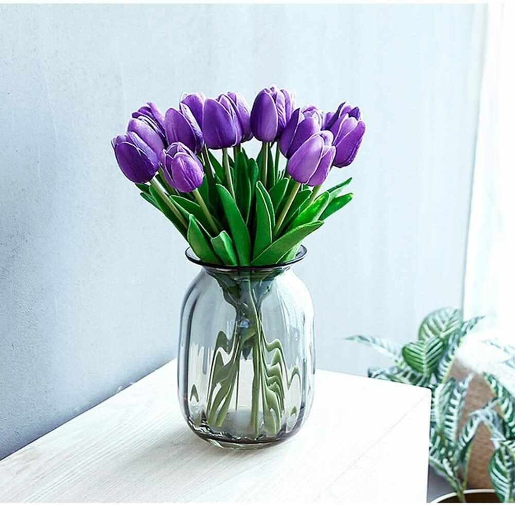 LAST Day Sale-70off-High Quality Artificial Latex Tulips