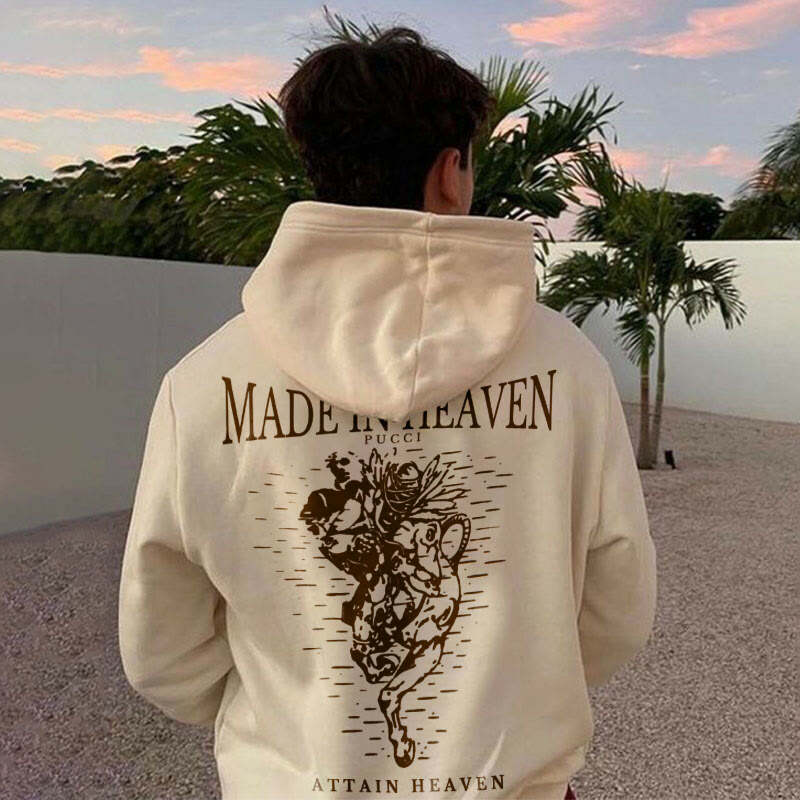 Made In Heaven Print Hoodie